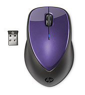 Bezdrátová myš HP x4000 - Bright Purple (H2F48AA)