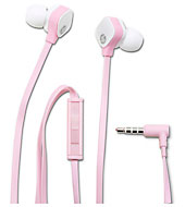 Špuntová stereofonní sluchátka HP H2300 In-Ear Blink Pink, růžová (H6T17AA)
