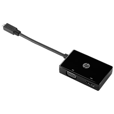 Adaptér HP micro HDMI na HDMI/VGA (K8E31AA)