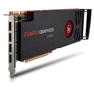 Grafika AMD FirePro V7900 2GB GDDR5 PCIe x16, 4xDisplayPort (LS993AA)