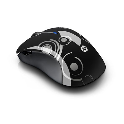 HP Bezdrátová myš Comfort - vzor Espresso (NU566AA)