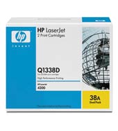 Toner HP 38A černý, dvojbalení (Q1338D)