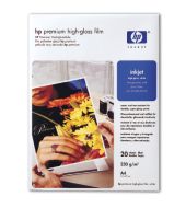 HP Premium bílá fólie vysoce lesklá, A4 (20 listů) (Q1981A)