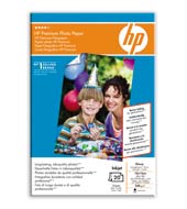 Lesklý fotografický papír HP Premium - 20 listů 10x15 cm, s perforací (Q1991A)