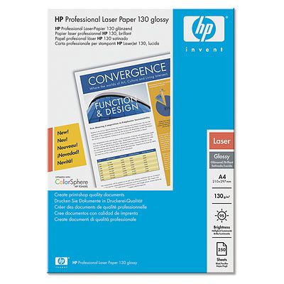 HP Professional Laser lesklý papír, A4 (250 listů) (Q2552A)