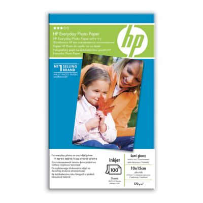 HP Everyday fotografický papír, 10x15, 100 listů, 170 g/m (Q5441HF)