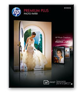 HP Premium Plus Photo lesklý fotografický papír, 13x18 cm (20 listů) (Q6572A)