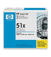 Toner HP 51X černý, dvojbalení (Q7551XD)