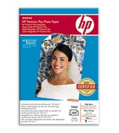 Vysoce lesklý fotografický papír HP Premium Plus, 100 listů 10x15 cm (Q8029A)