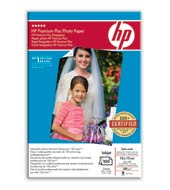 Saténově matný fotopapír HP Premium Plus - 100 listů 10x15 cm (Q8031A)