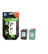 Sada inkoustových náplní HP 350/351 černá a tříbarevná (SD412EE)