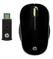 HP optická bezdrátová myš (černá) (VK479AA)