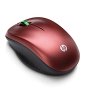 HP optická bezdrátová myš - červená (WE788AA)