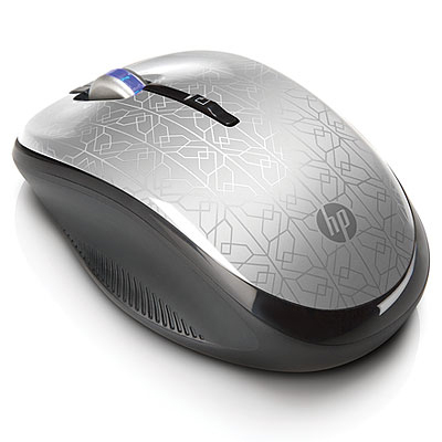 Bezdrátová myš HP - Silver (WE790AA)
