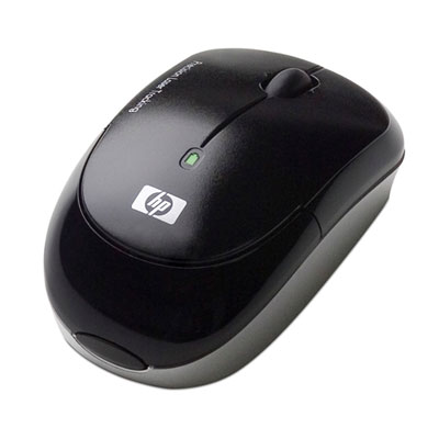 Bezdrátová laserová mini myš HP (WG462AA)