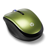 Bezdrátová myš HP - Leaf Green (XP359AA)