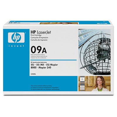 černá tisková kazeta hp LaserJet maximum capacity (C3909X)