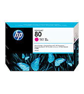 Inkoustová náplň HP 80 purpurová (175 ml) (C4874A)