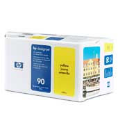 Inkoustová náplň + tisková hlava HP 90 žlutá (C5081A)