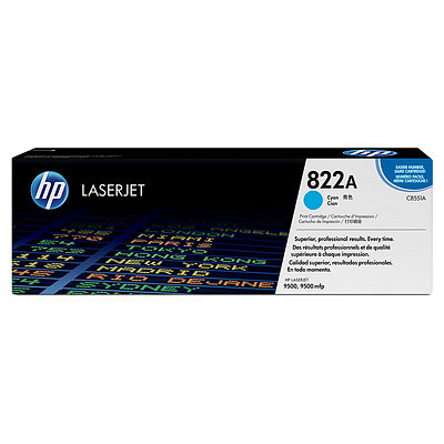 Toner HP 822A azurový (C8551A)