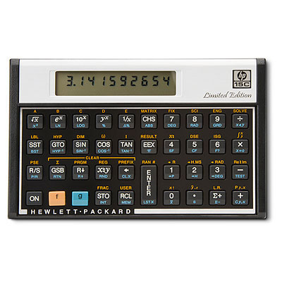 HP 15c Vědecký kalkulátor - limited edition (NW250AA)