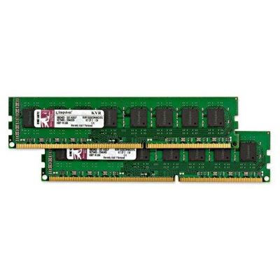 Paměť Kingston ValueRAM DIMM DDR3 4GB 1333MHz CL9 (Kit of 2) (KVR1333D3N9K2/4)