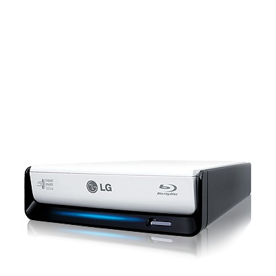 Externí vypalovačka LG Blu-ray DVD±R/±RW/RAM BE08LU20 USB (BE08LU20-AUARxxB)