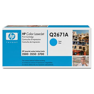 Toner do tiskárny HP 309A azurový (Q2671A)