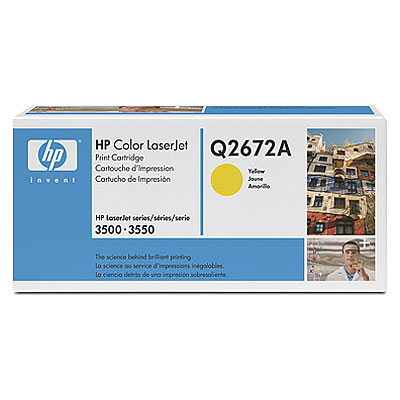 Toner HP 309A žlutý (Q2672A)