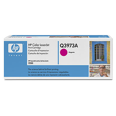 Toner do tiskárny HP 123A LaserJet purpurový (Q3973A)