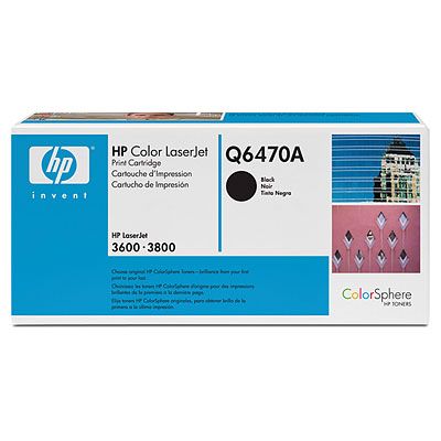 Toner do tiskárny HP 501A černý (Q6470A)