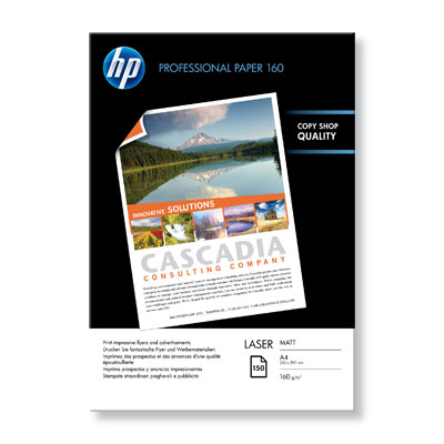 HP Laser matný papír, A4 (150 listů) (Q6544A)
