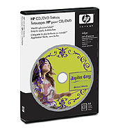 HP Tattoos CD/DVD etikety, 13 x 18 cm, 15 listů (Q8047A)