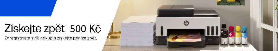 Cashback až 1200 Kč k vybraným laserovým a tankovým tiskárnám