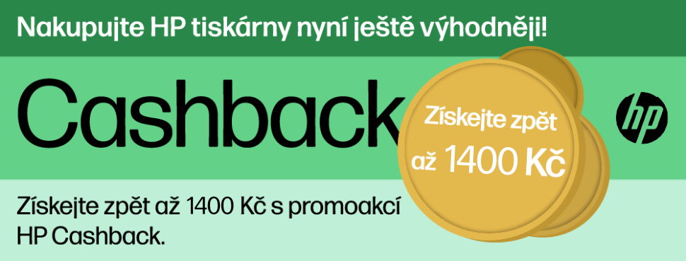 Cashback až 1400 Kč k vybraným laserovým a tankovým tiskárnám