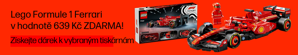 Lego Ferrari F1 ZDARMA k vybraným tiskárnám