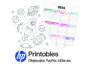 HP Printables: šablony k tisku zdarma pro domov i kancelář