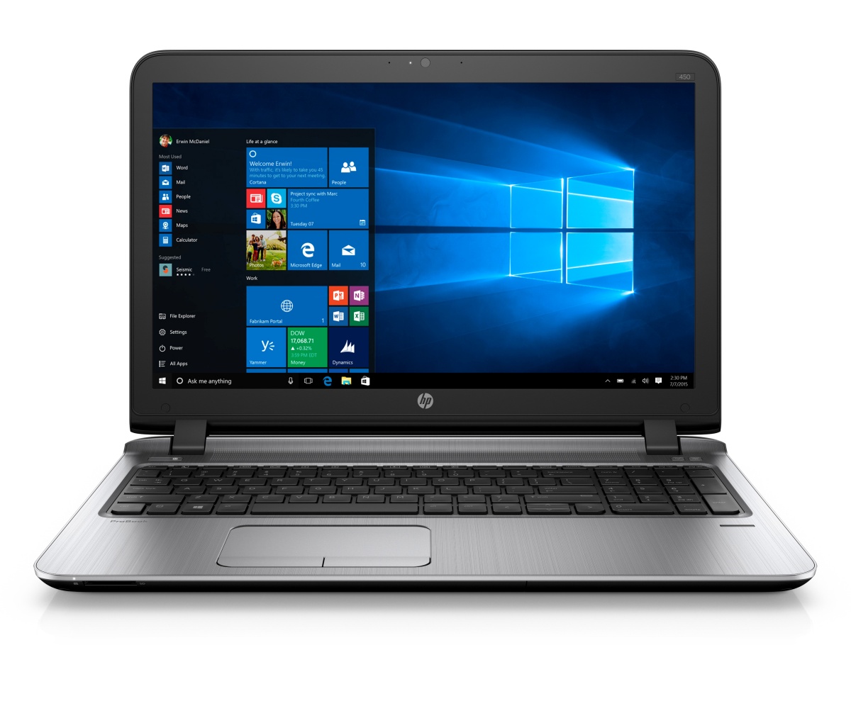 HP ProBook 450 G3 (W4P12ES)
