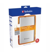 Externí pevný disk VERBATIM 2,5&quot; - 1 TB, USB 3.0, stříbrný (53032)