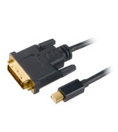 Adaptér AKASA mini DisplayPort na DVI-D (AK-CBDP18-18BK)