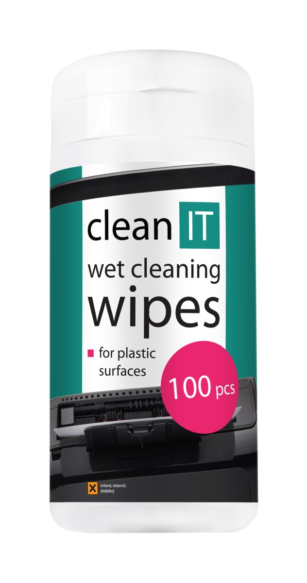 CLEAN IT Vlhčené čistící ubrousky na plasty (CL-29)