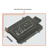 Rámeček pro HDD HP Elitebook - 700/800 G3 (821665-001)