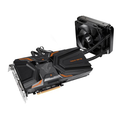 Grafická karta GIGABYTE NVIDIA GeForce GTX 1080 Ti Waterforce Xtreme Edition (11 GB) (GV-N108TAORUSXW-11GD)
