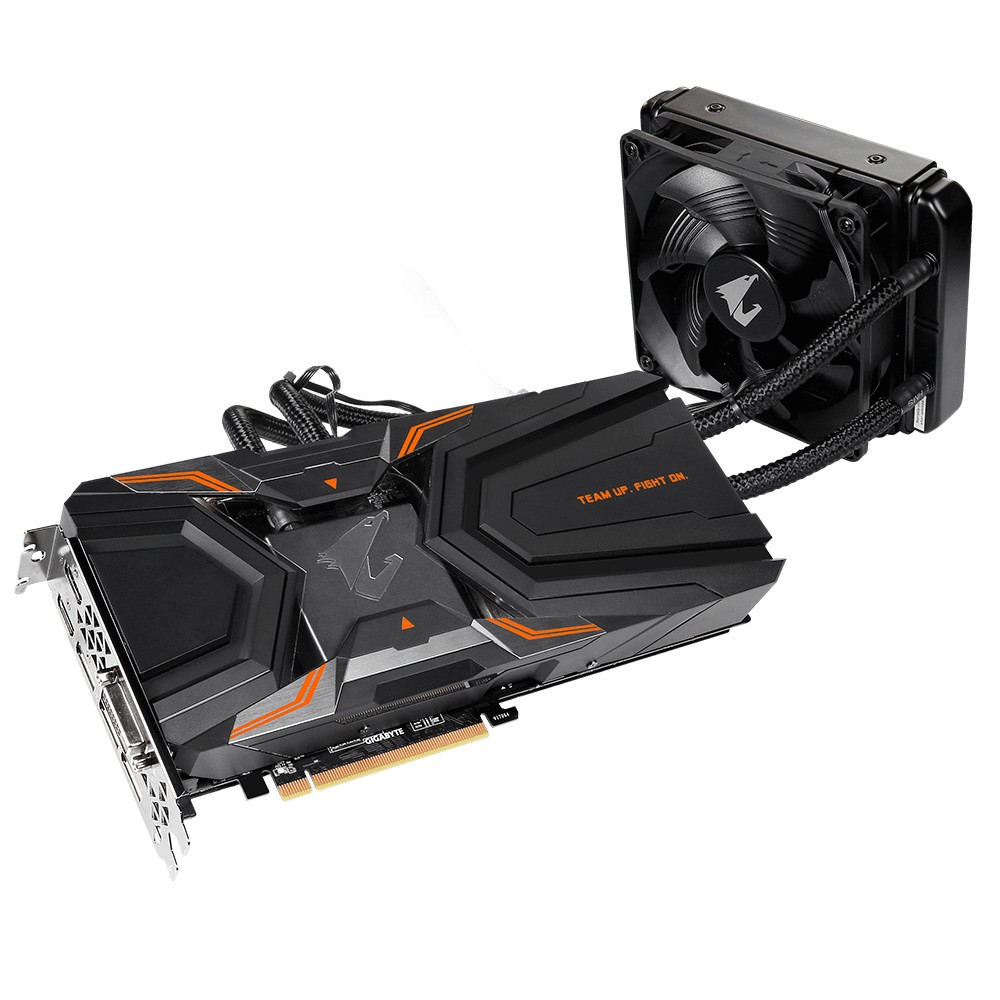 Grafická karta GIGABYTE NVIDIA GeForce GTX 1080 Ti Waterforce Xtreme Edition (11 GB) (GV-N108TAORUSXW-11GD)