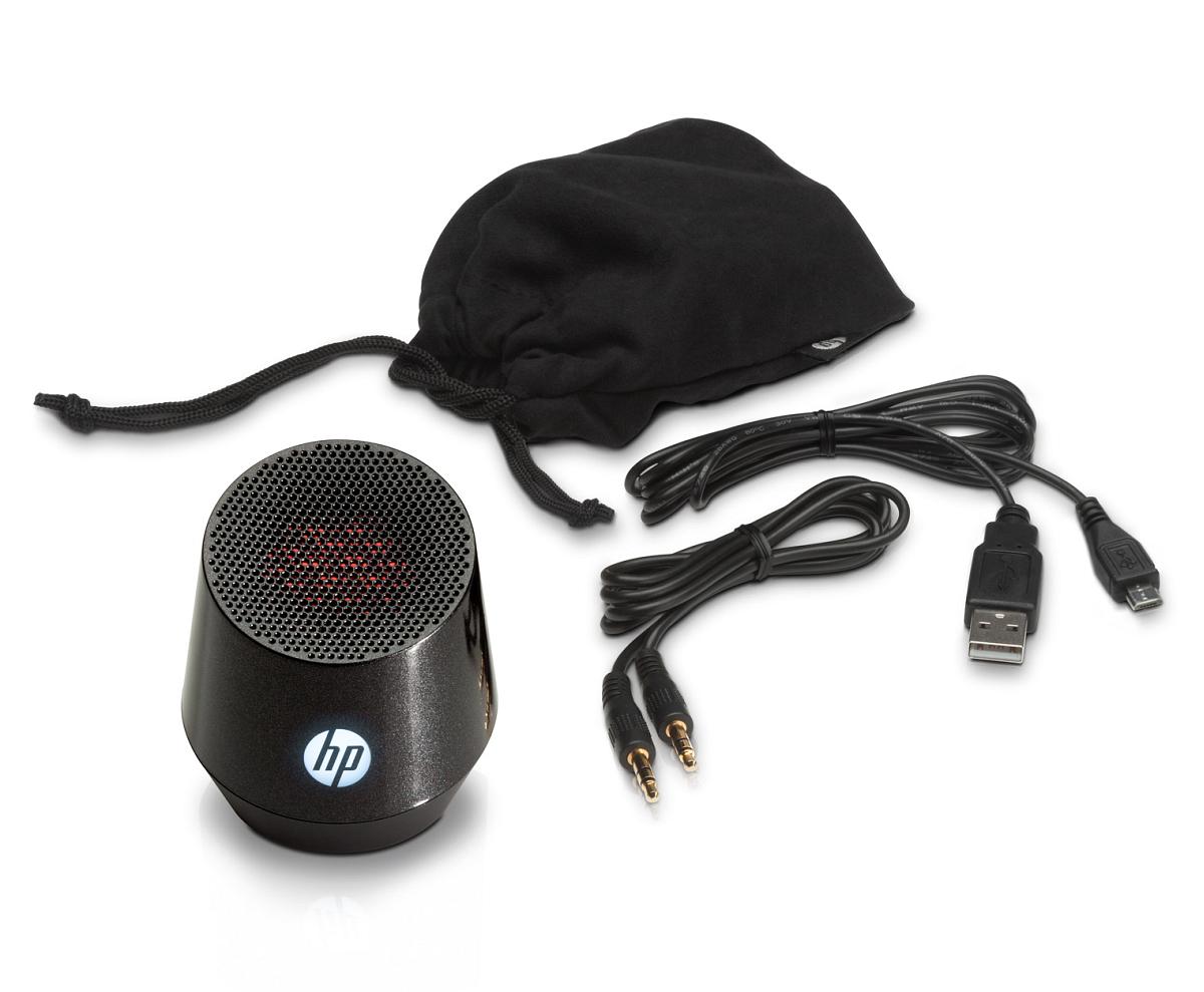 Přenosný reproduktor HP Mini S4000 - černý (H5M95AA)