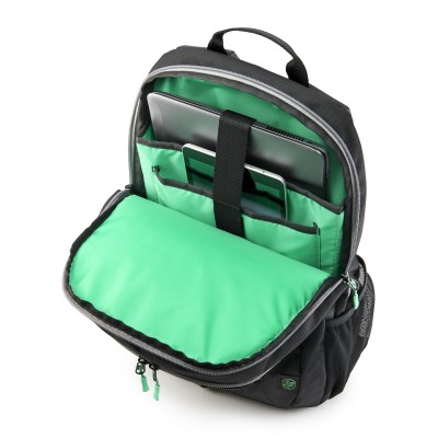 Batoh HP Active - černý + mátově zelený (1LU22AA)