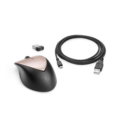 Bezdrátová dobíjecí myš HP ENVY 500 - rose gold (2WX69AA)