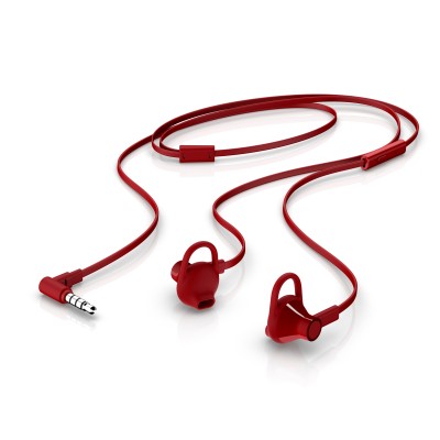 Špuntová sluchátka HP 150 - červená (X7B11AA)