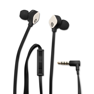 Špuntová sluchátka HP H2310 - black + silk gold (1XF62AA)