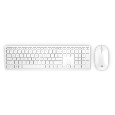 Bezdrátová klávesnice a myš HP Pavilion 800 - bílá (4CF00AA)